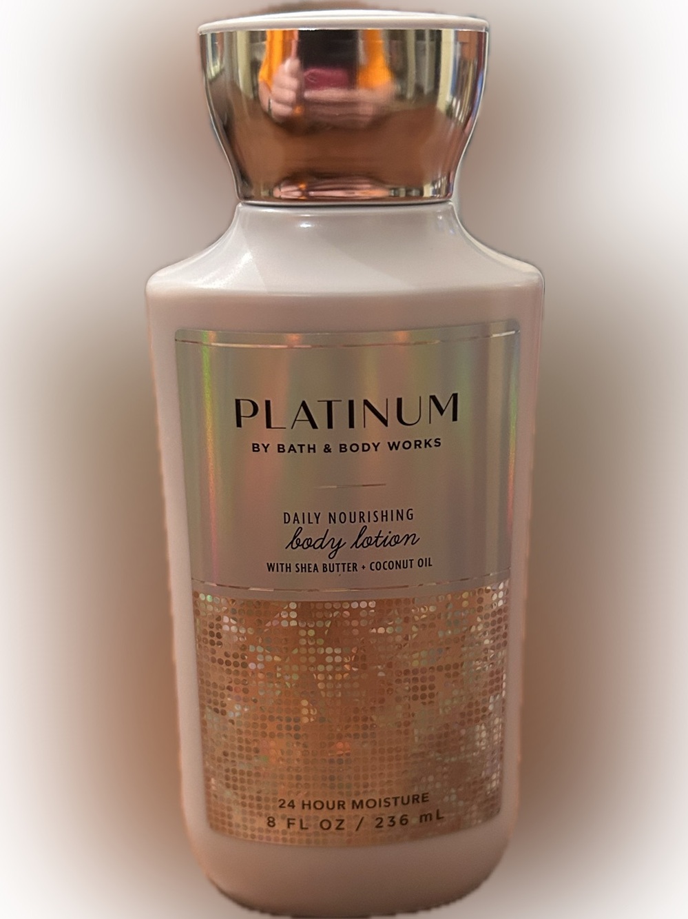 Bath & Body Works Lotion Platinum NWT 8 fl oz